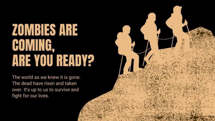 Zombie Apocalypse Mini. Free PPT & Google Slides Template — SlidesCarnival