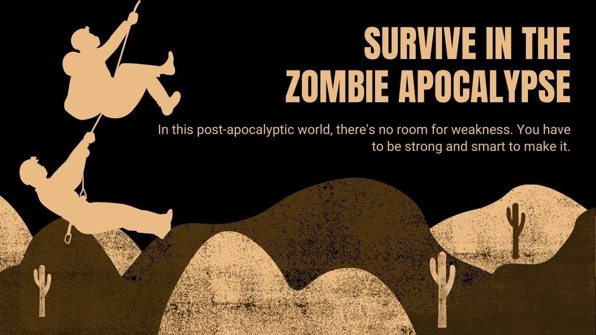 Minitema del Apocalipsis Zombie - diapositiva 5