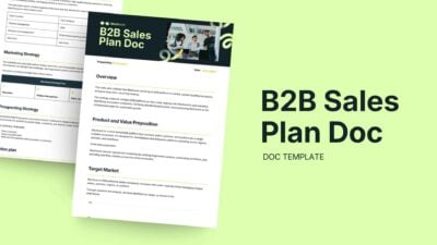 B2B Sales Plan Doc