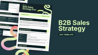 B2B Sales Strategy Doc