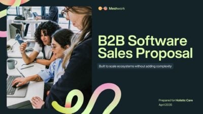 B2B Software Sales Proposal Slides