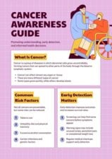 Cancer Awareness Infographic