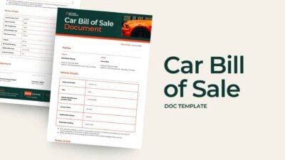 Car Bill of Sale