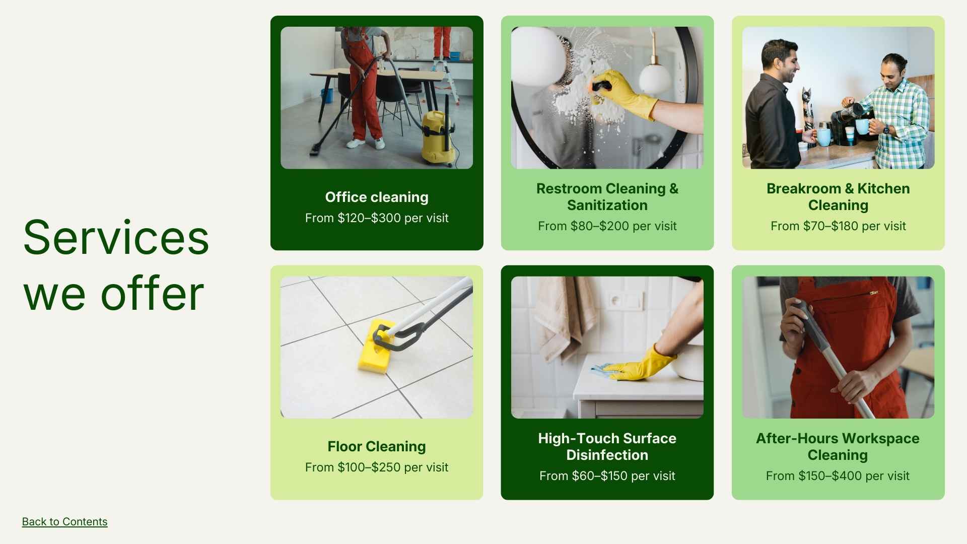 Commercial Cleaning Sales Pitch Slides - slide 9