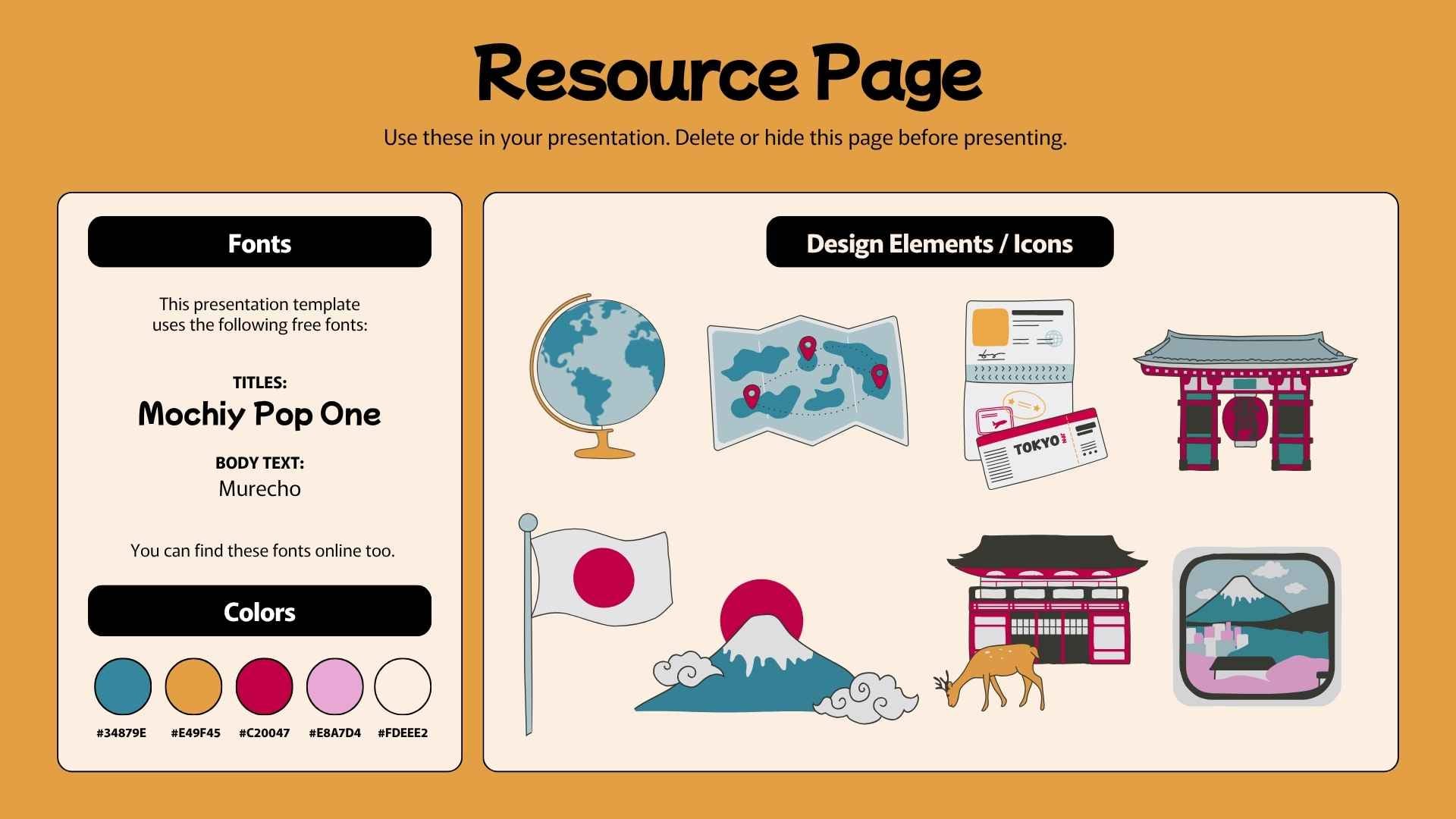 Country Report Presentation Template - slide 14