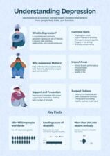 Depression Awareness Infographic