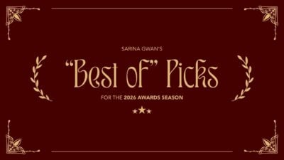 Film and TV Awards Slides