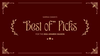 Film and TV Awards Slides