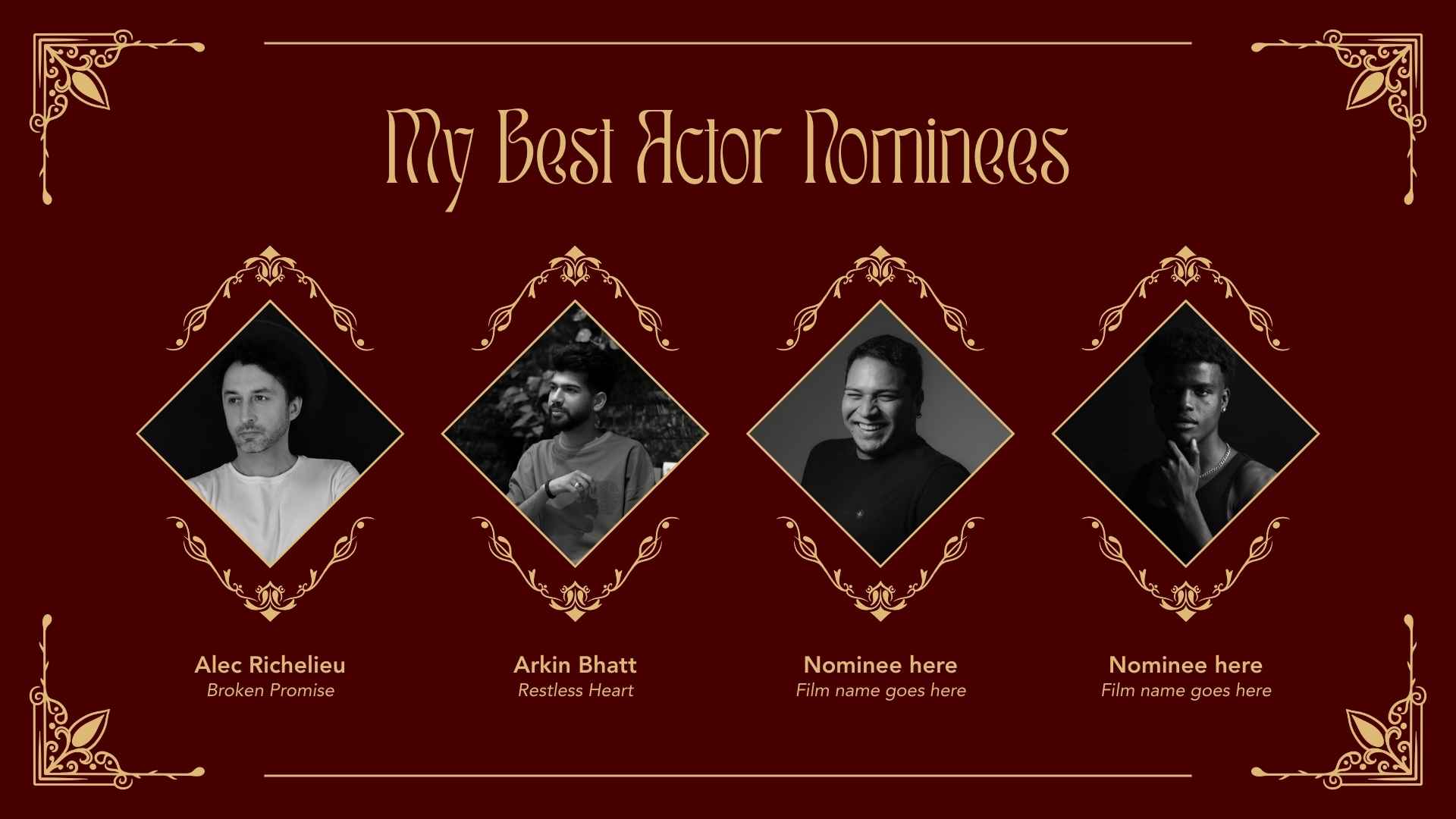 Film and TV Awards Slides - slide 5