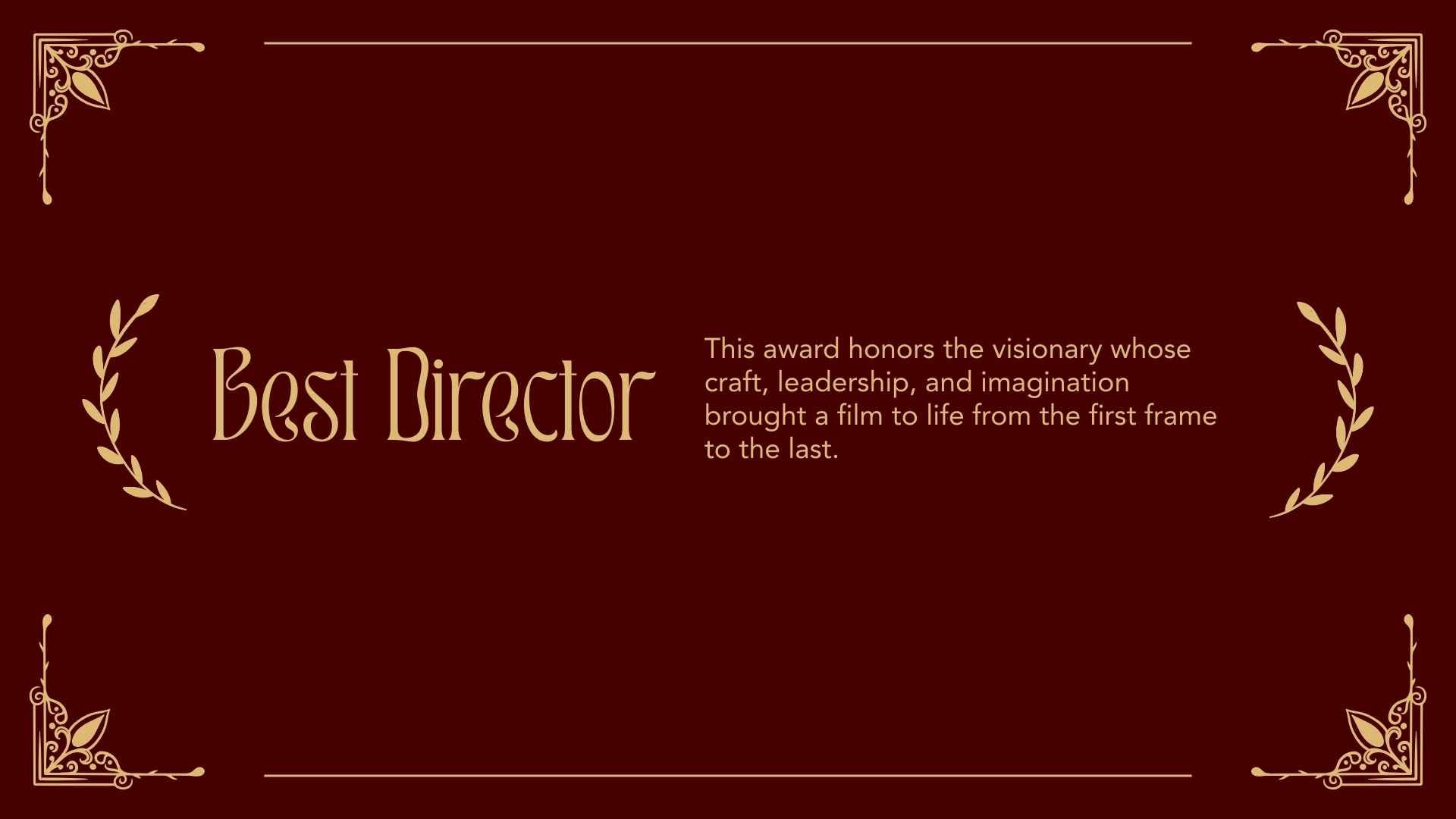 Film and TV Awards Slides - slide 7