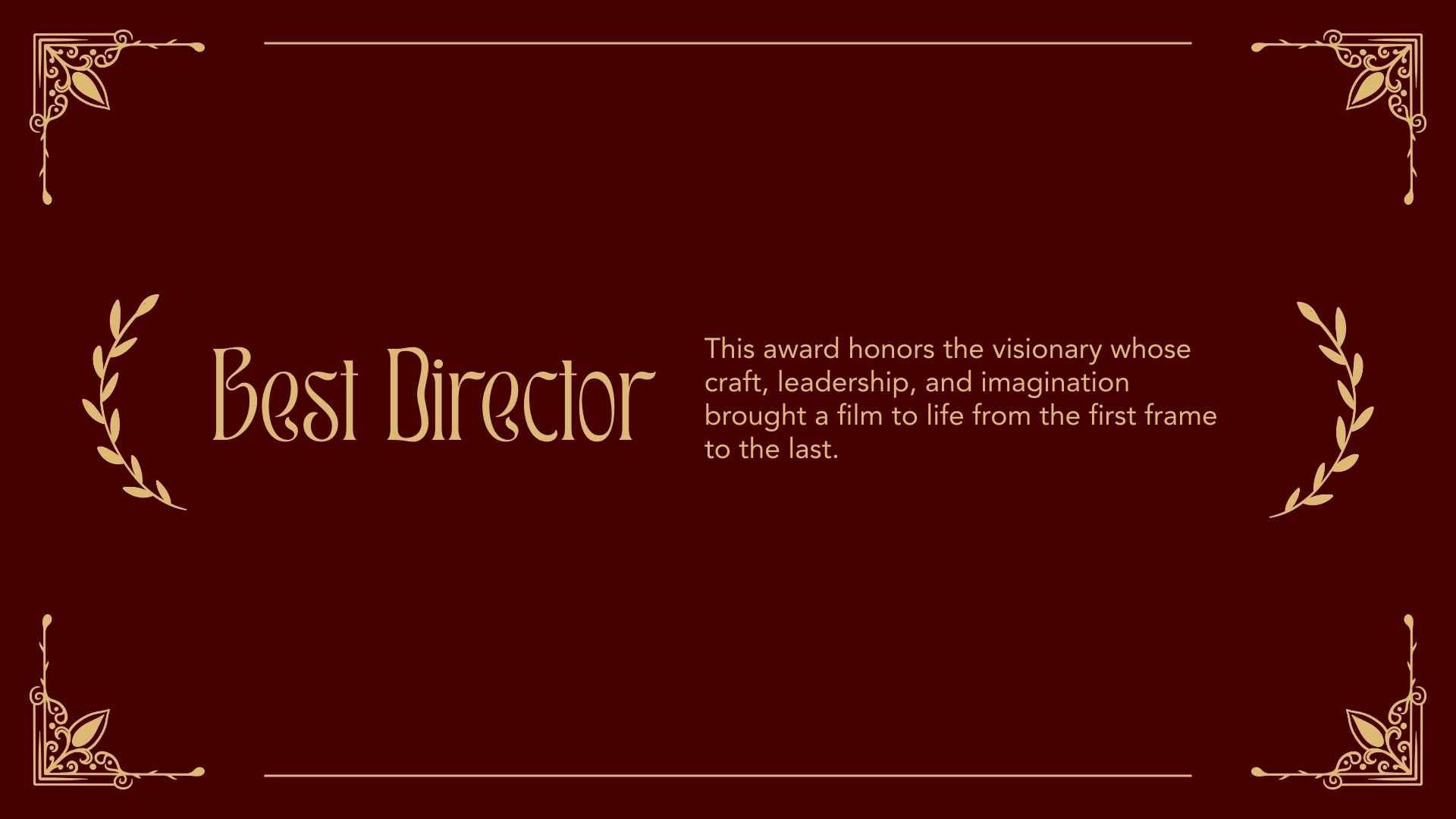 Film and TV Awards Slides - slide 7