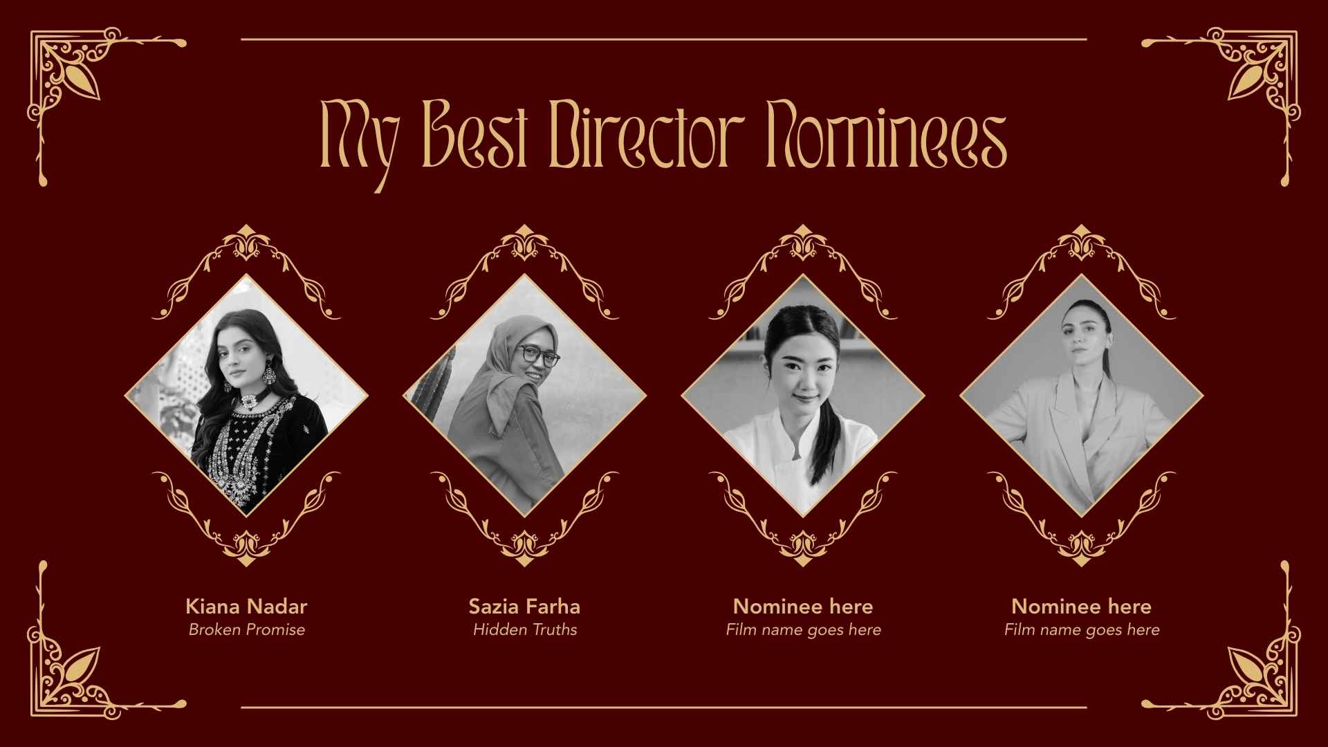 Film and TV Awards Slides - slide 8