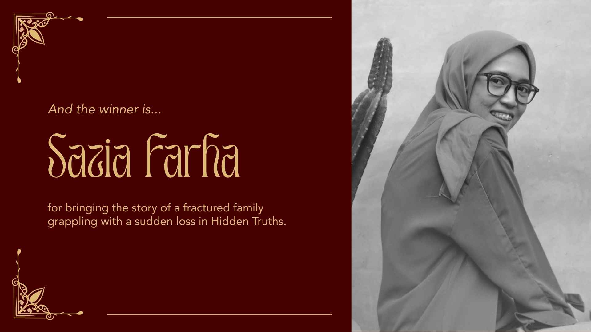 Film and TV Awards Slides - slide 9