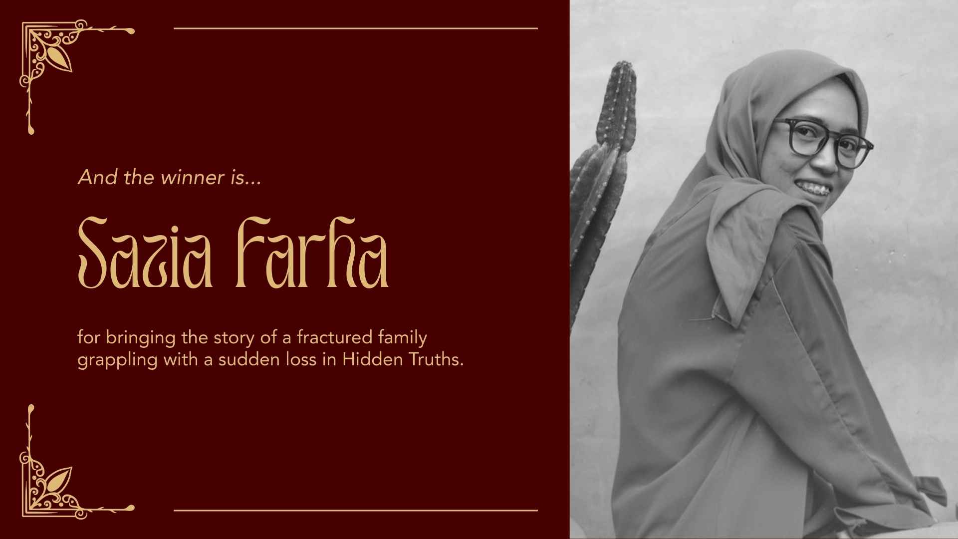 Film and TV Awards Slides - slide 9