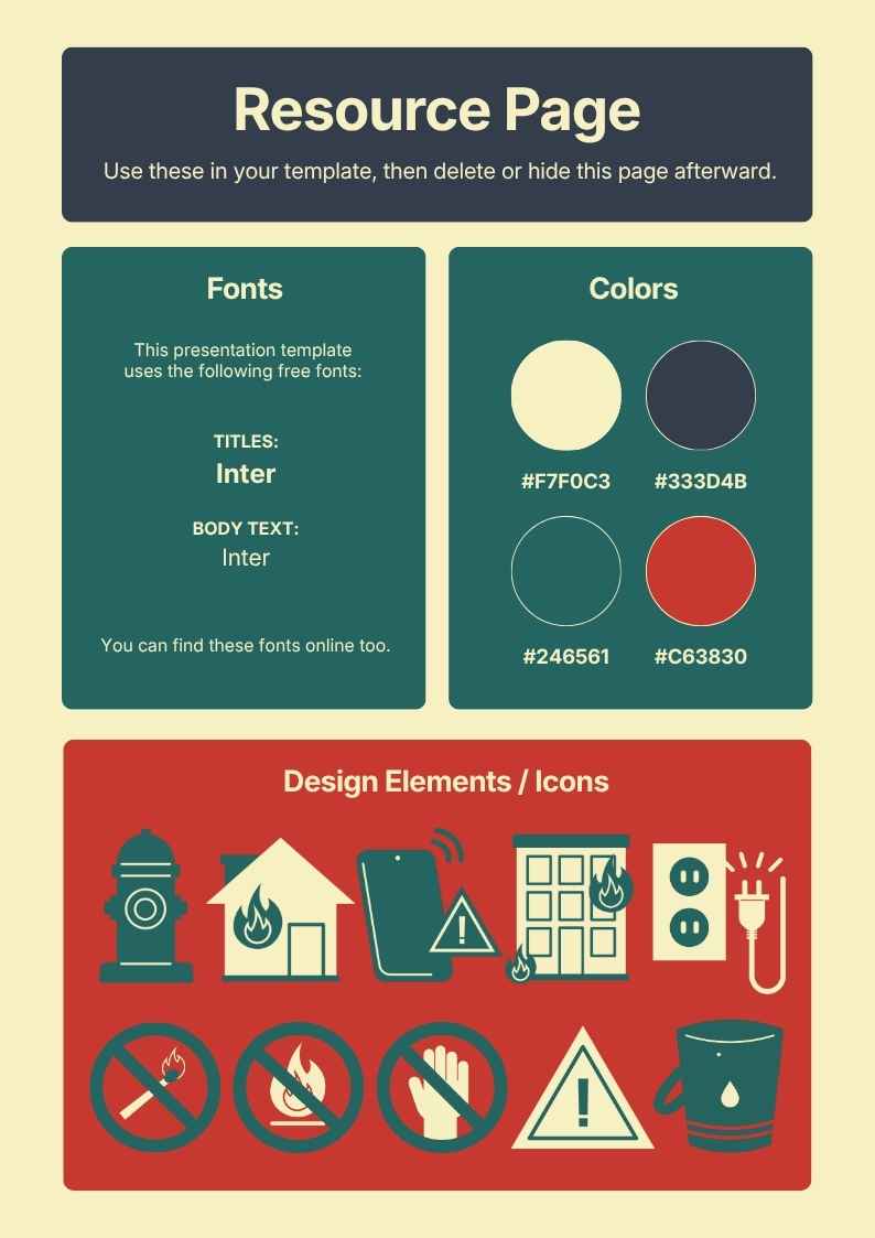 Fire Safety Infographic - slide 2
