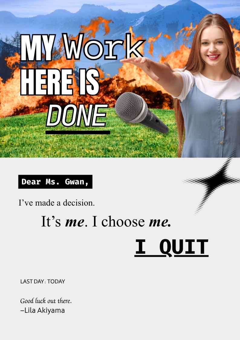 Funny Resignation Letter for GenZ - slide 1