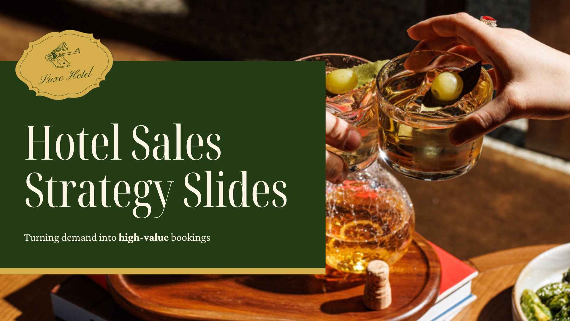 Hotel Sales Strategy Slides - slide 1