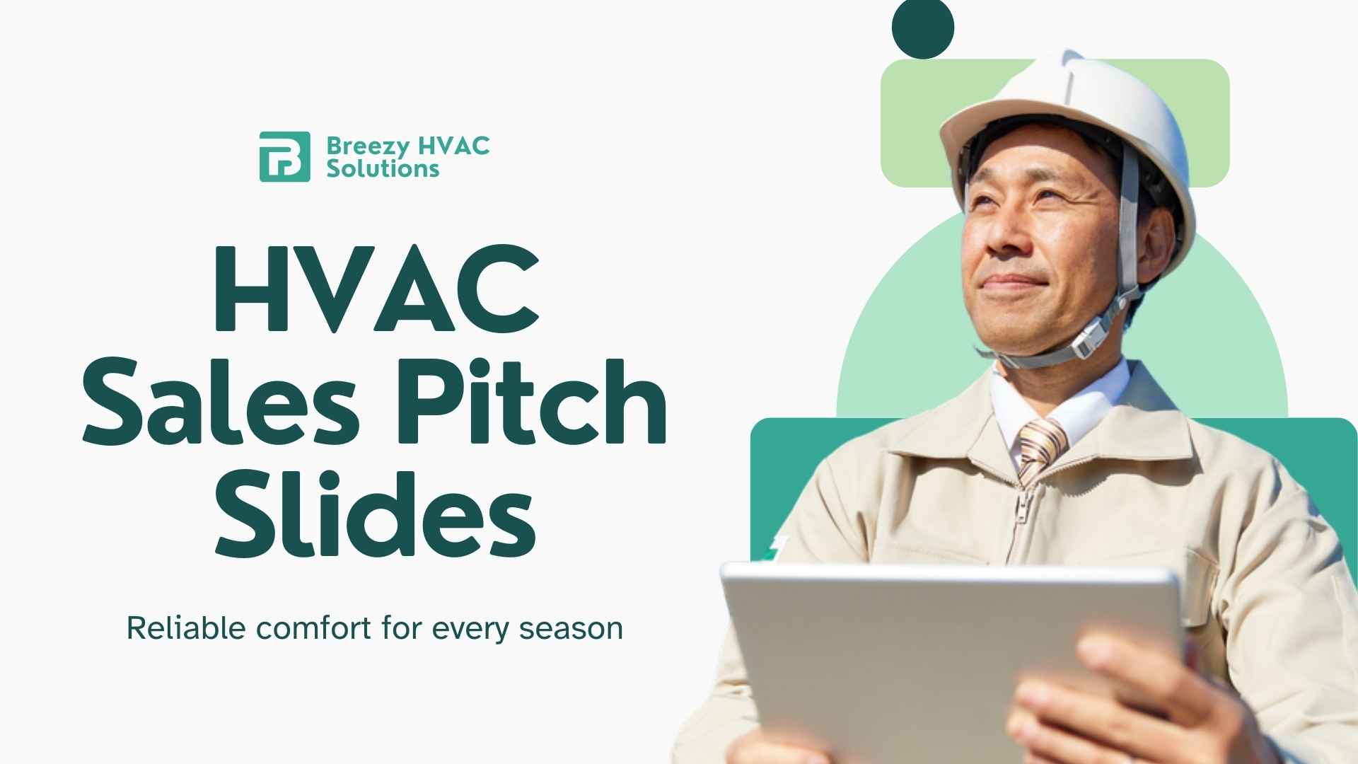 HVAC Sales Pitch Slides - slide 1