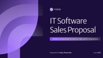 IT Software Sales Proposal Slides