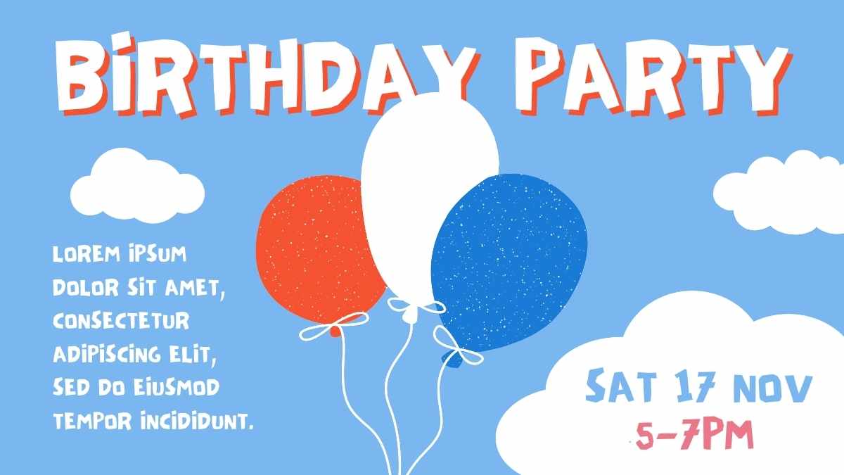 lllustrated Creative Birthday Cards Slides - slide 3
