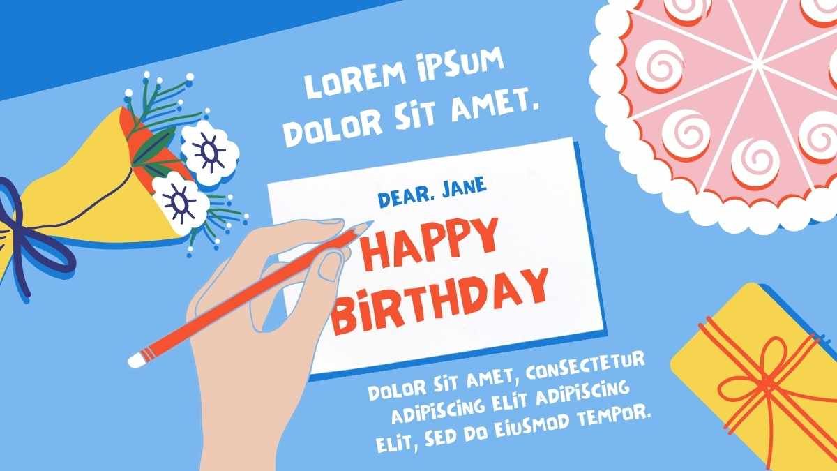 lllustrated Creative Birthday Cards - slide 7