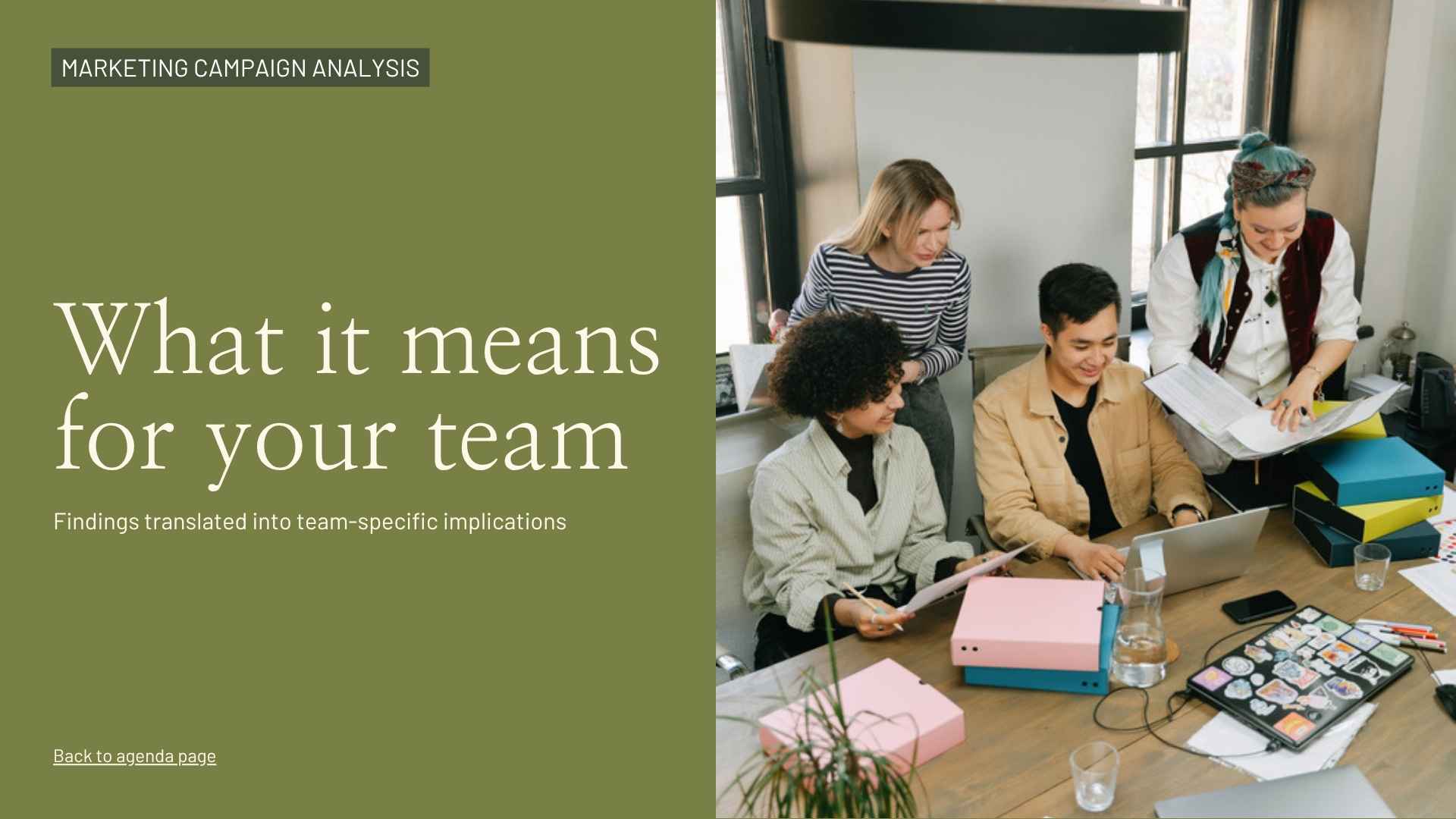 Marketing Campaign Analysis Report Presentation - slide 6