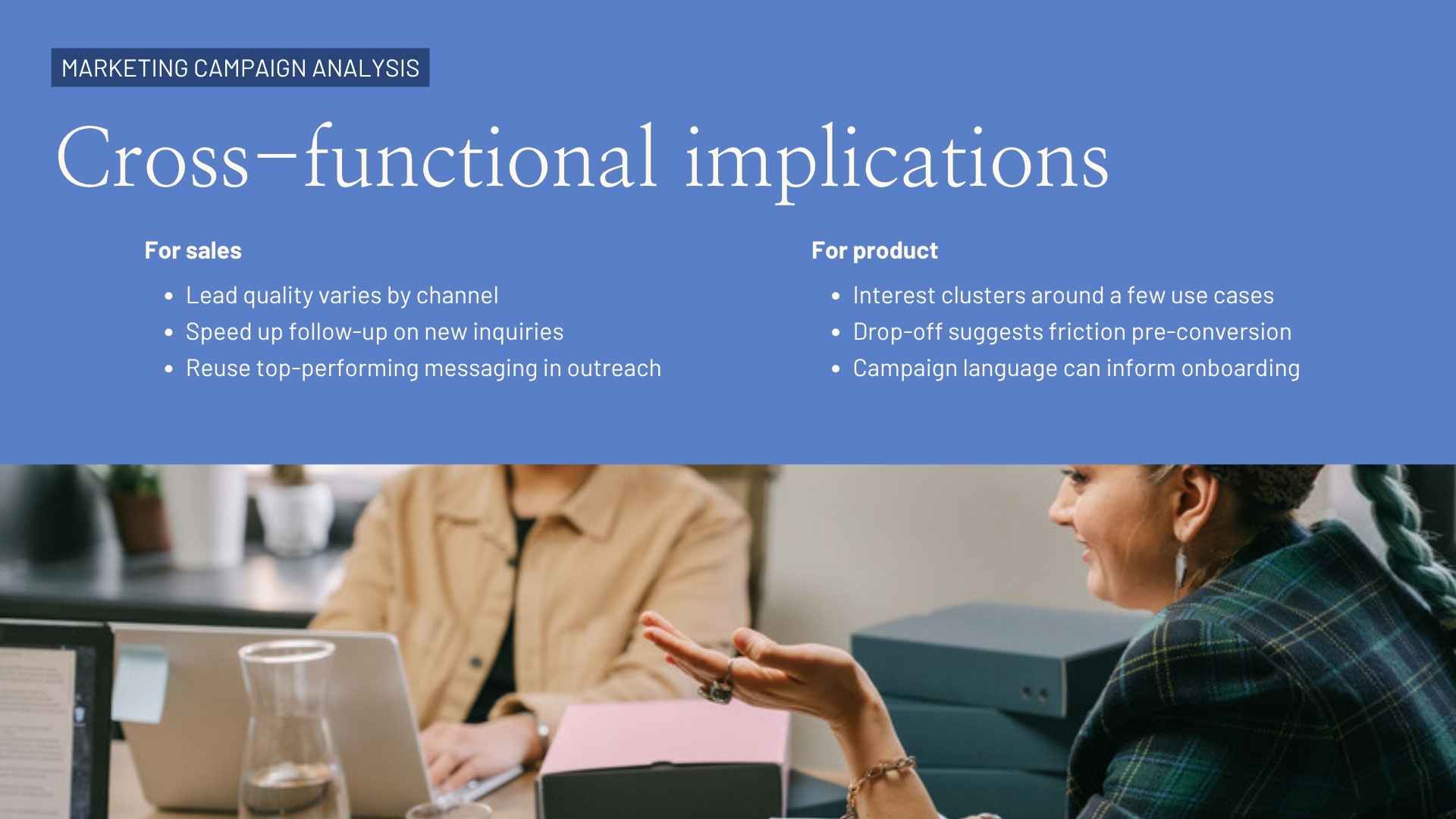 Marketing Campaign Analysis Report Presentation - slide 7
