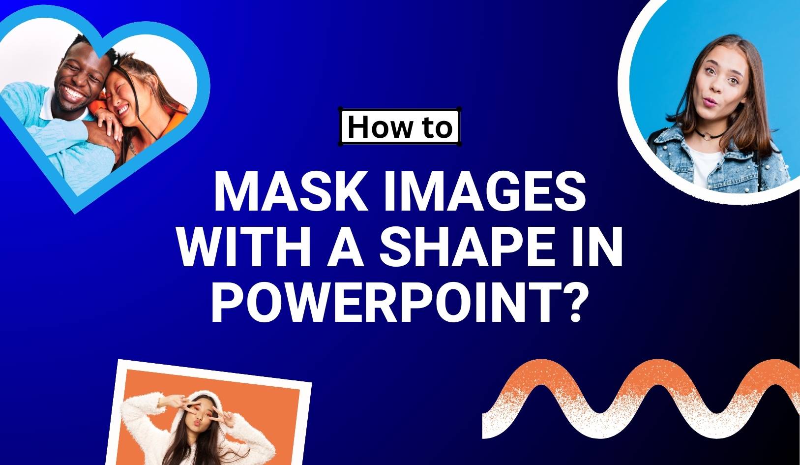 mask images with a shape in PowerPoint?