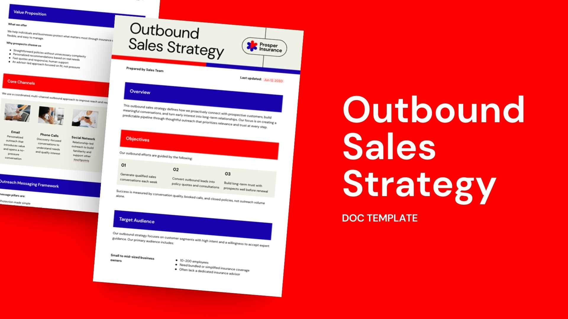 Outbound Sales Strategy Doc - slide 1