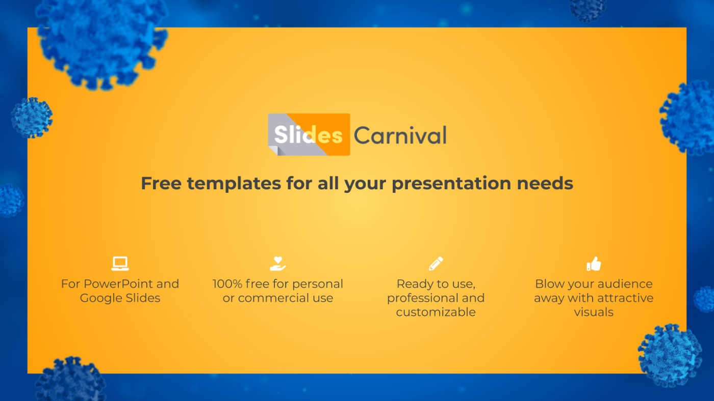 Medical Virus. Free PowerPoint Template & Google Slides Theme With Virus Powerpoint Template Free Download