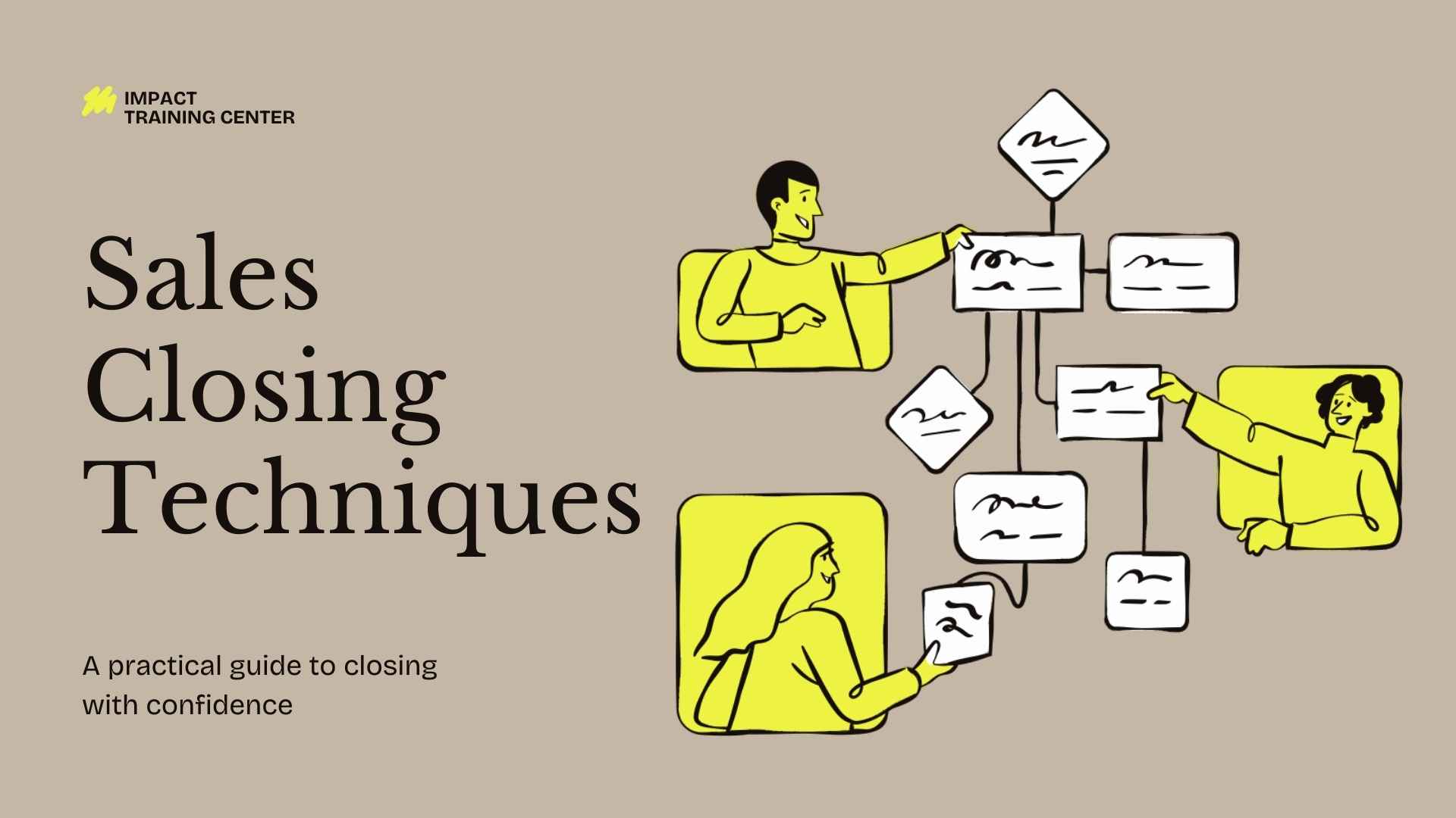 Slides for Sales Closing Techniques - slide 1