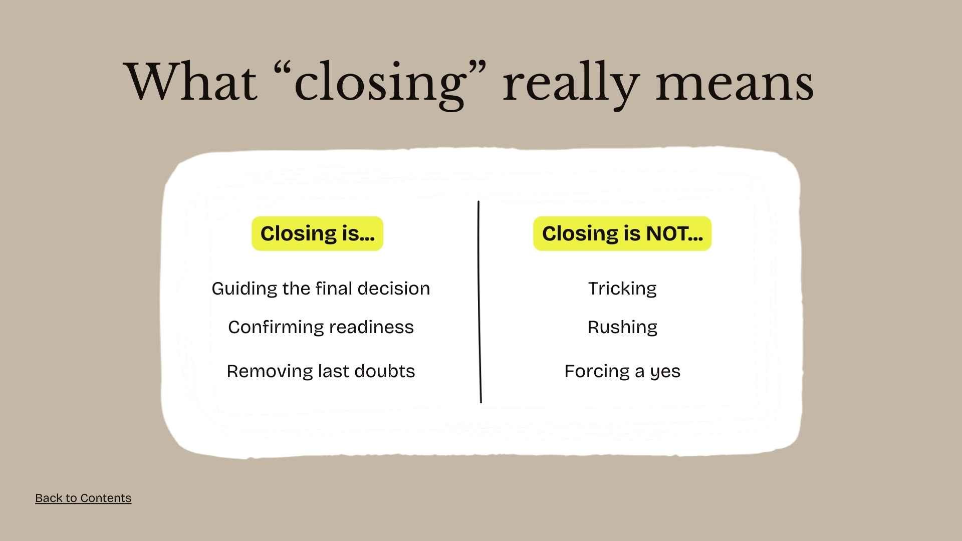 Slides for Sales Closing Techniques - slide 4