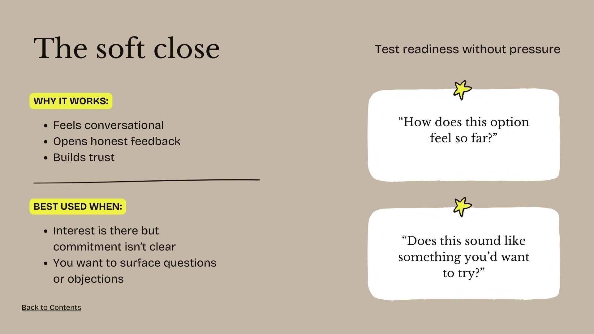 Slides for Sales Closing Techniques - slide 9