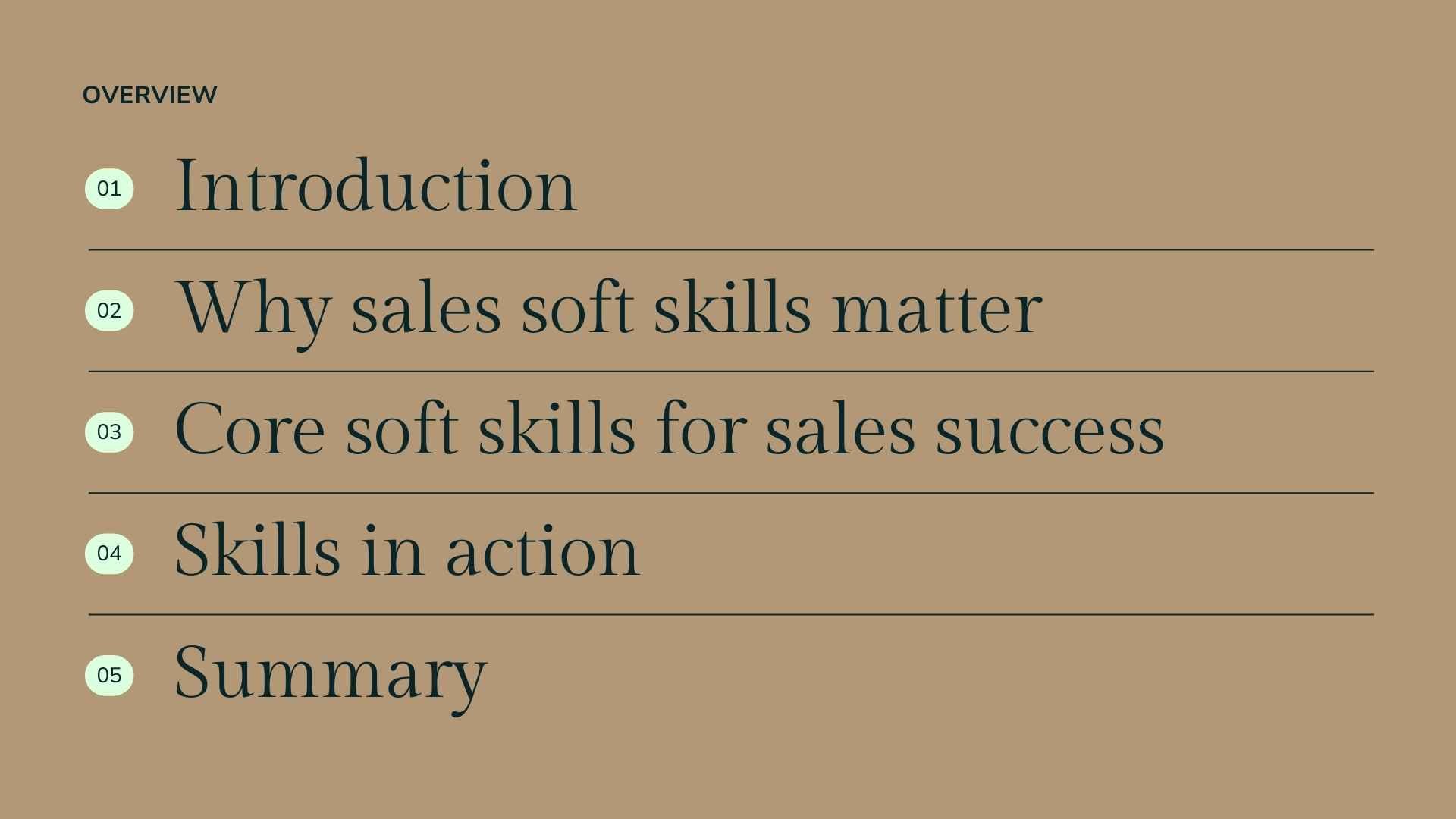 Slides for Sales Soft Skills - slide 2