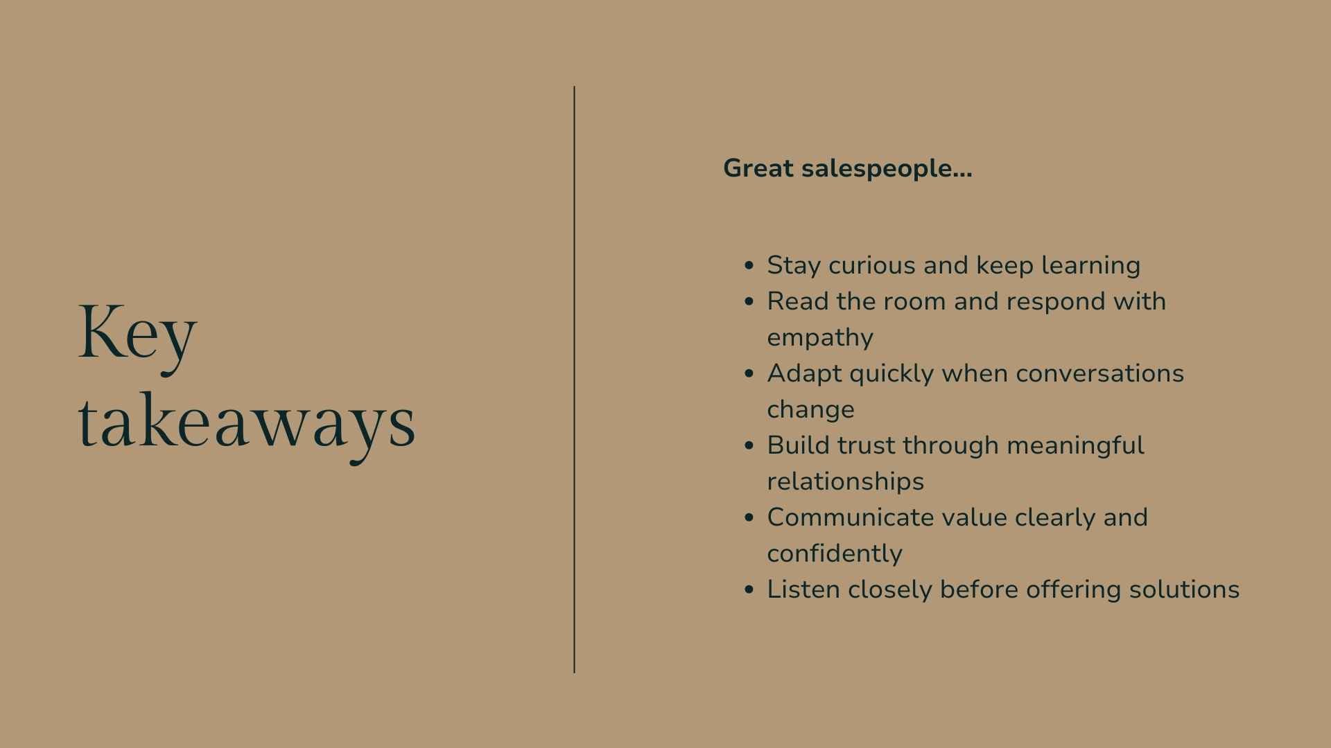 Slides for Sales Soft Skills - slide 12