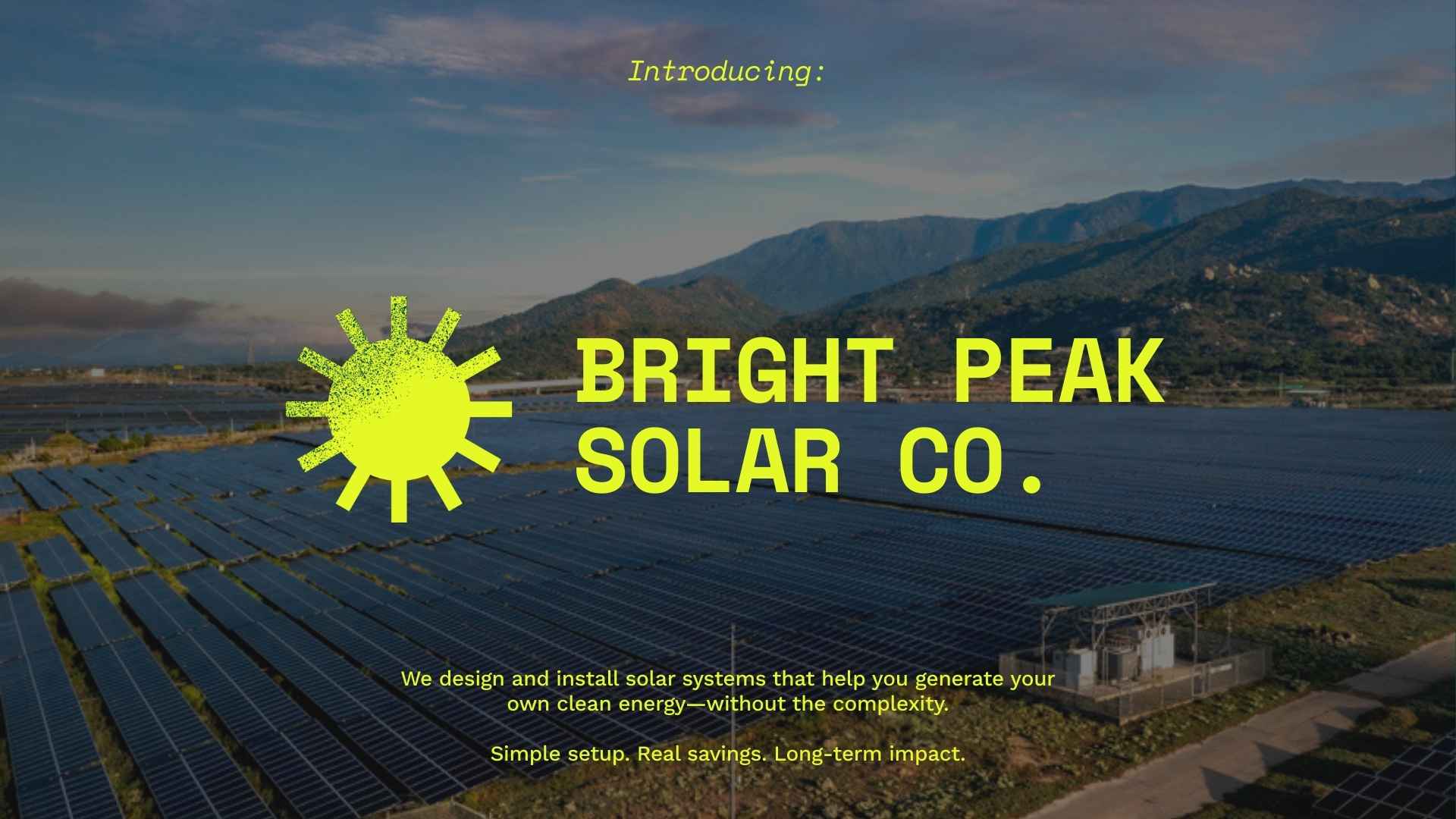Solar Energy Sales Pitch Slides - slide 5