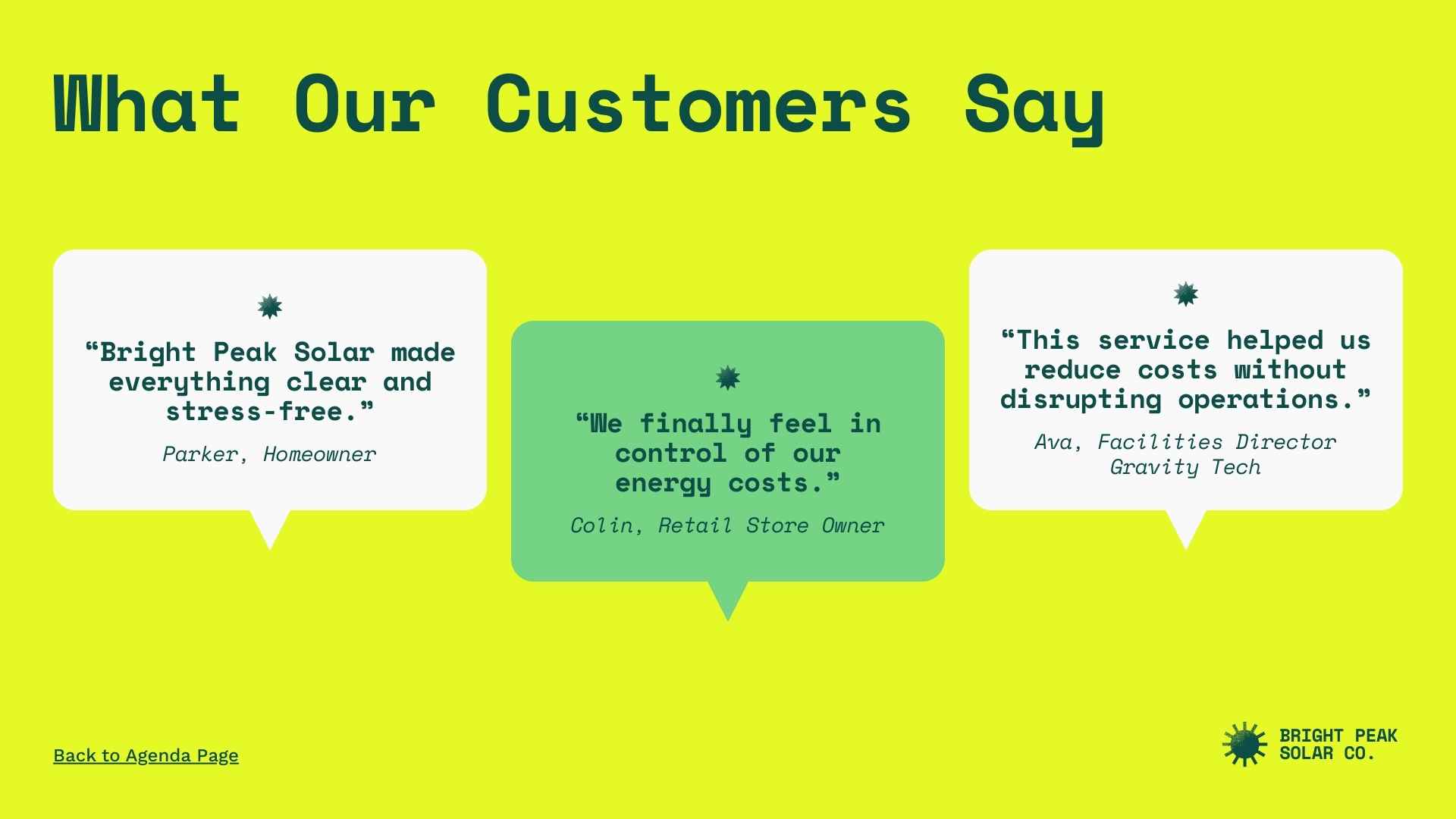 Solar Energy Sales Pitch Slides - slide 8