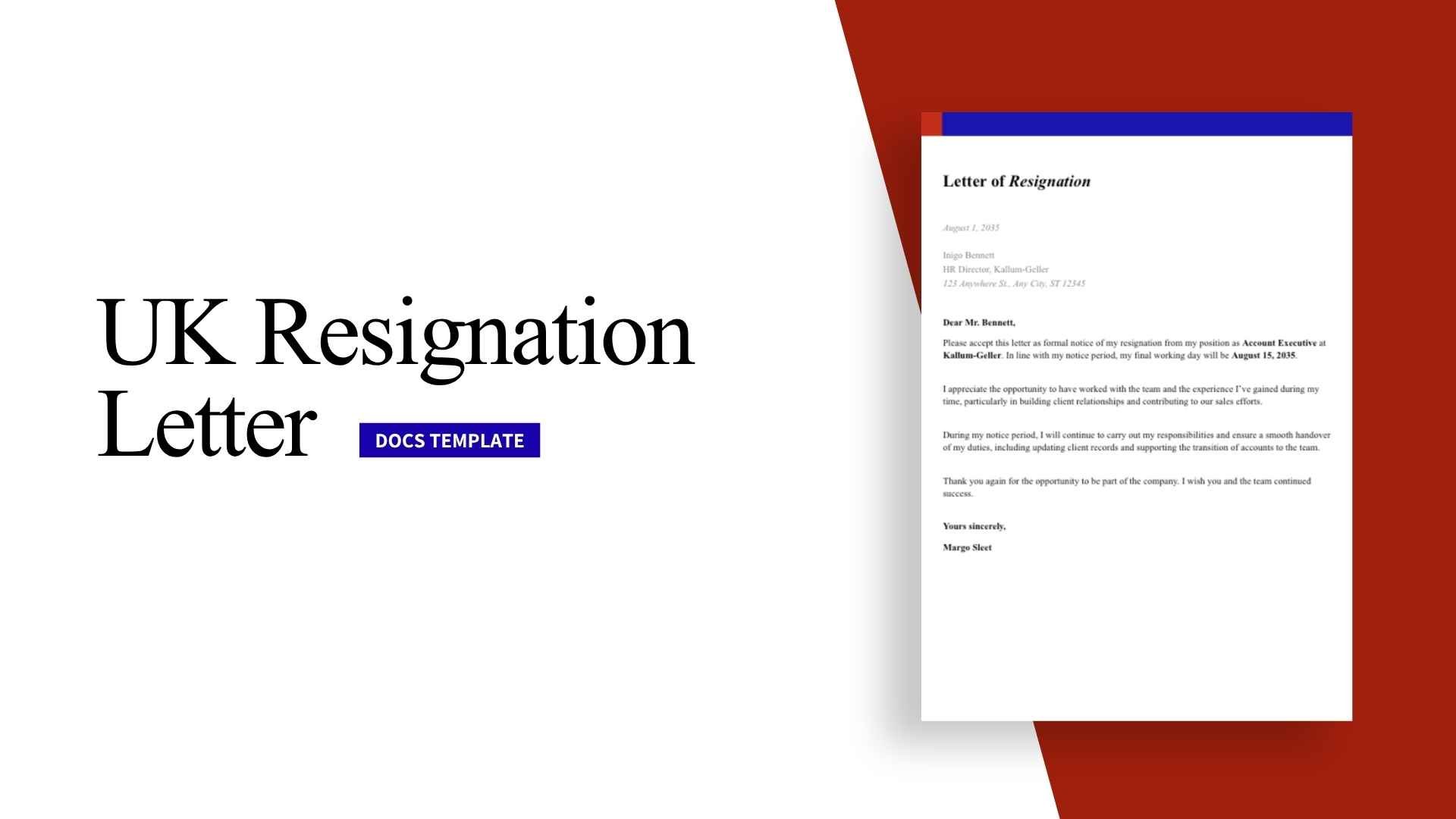 UK Resignation Letter - slide 1