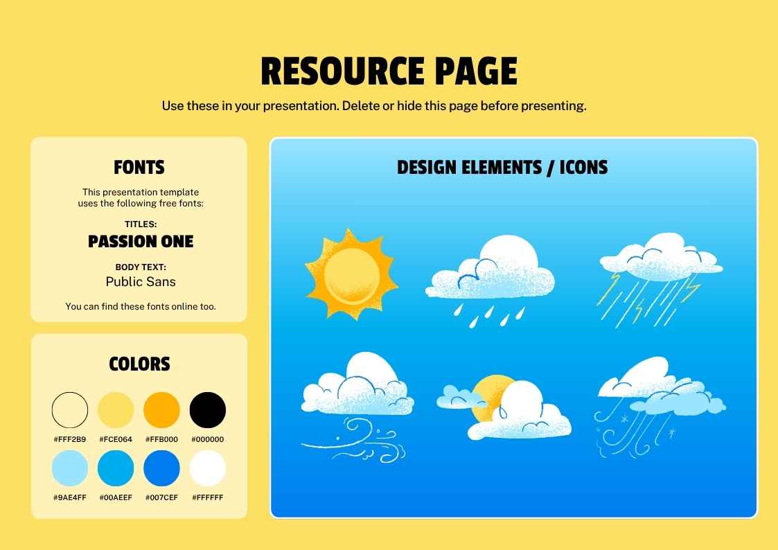 Weather Patterns Infographic - slide 2