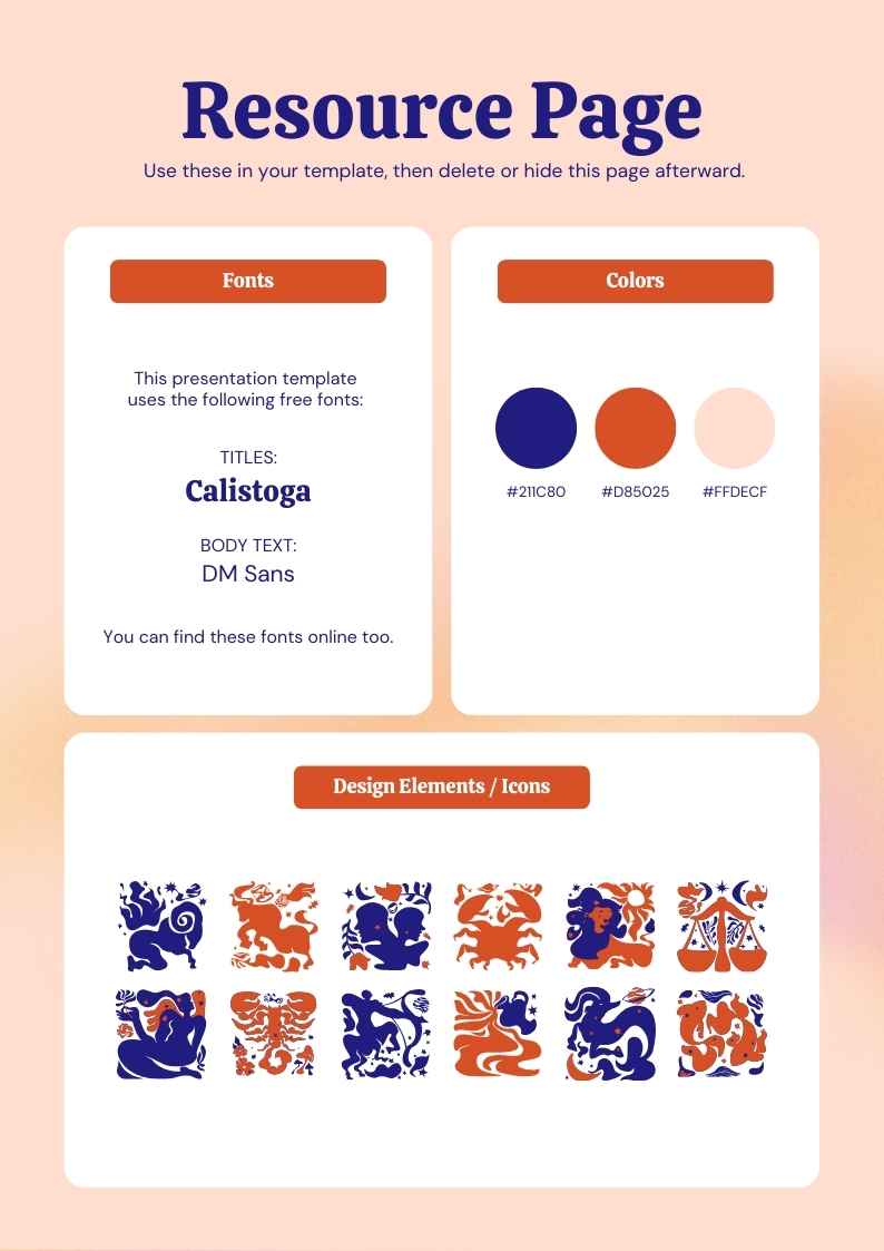 Zodiac Signs Infographic - slide 2