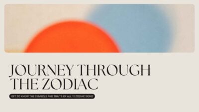 Zodiac Signs Overview Slides