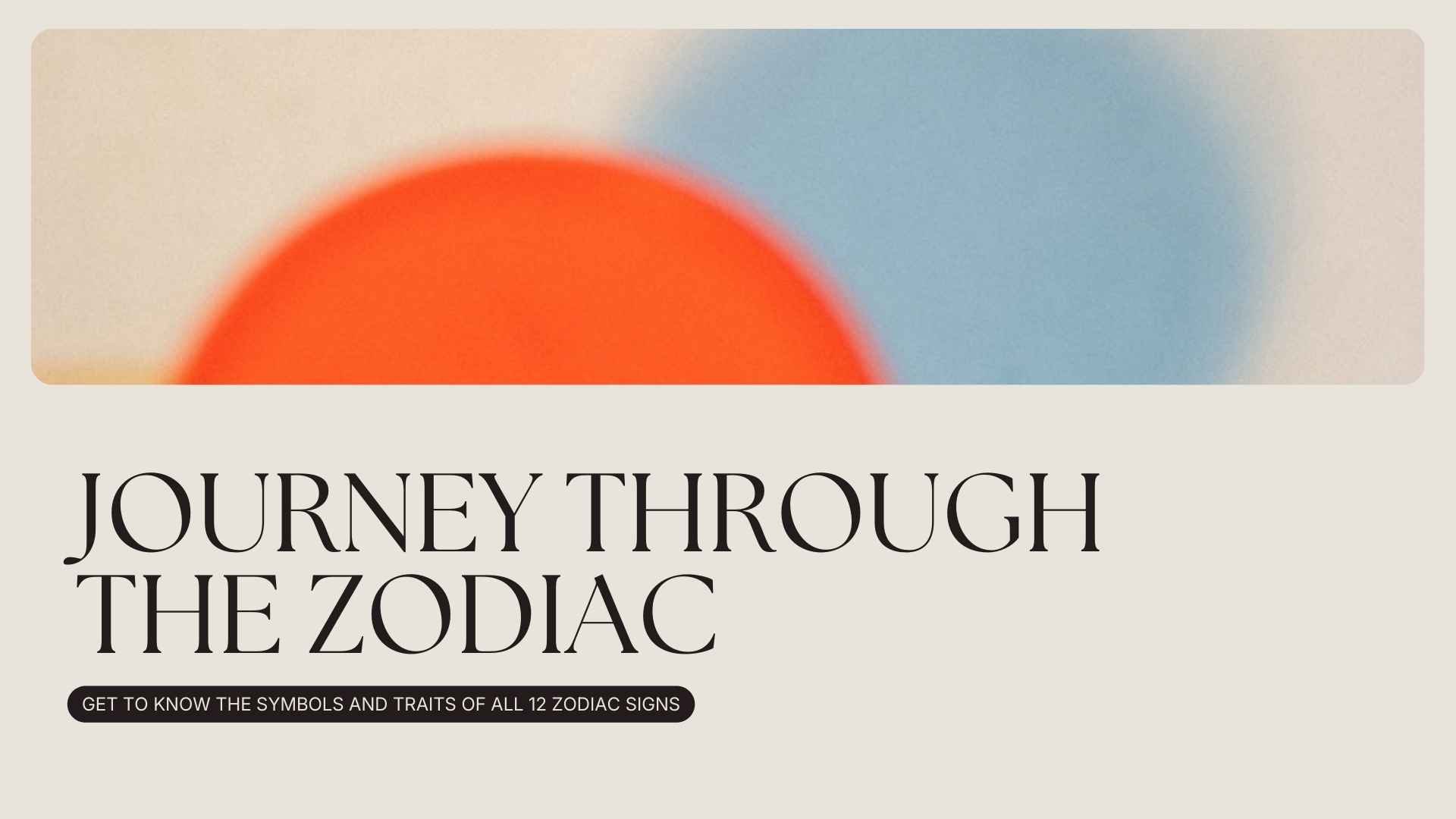 Zodiac Signs Overview Slides - slide 1