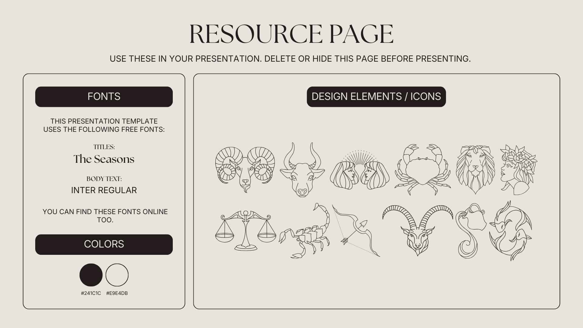 Zodiac Signs Overview Slides - slide 13