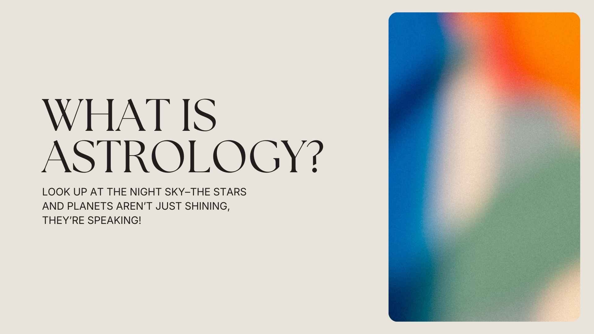 Zodiac Signs Overview Slides - slide 3